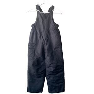 Cherokee Girls Black Snow Bib / Ski Suit - Size 6 -6X